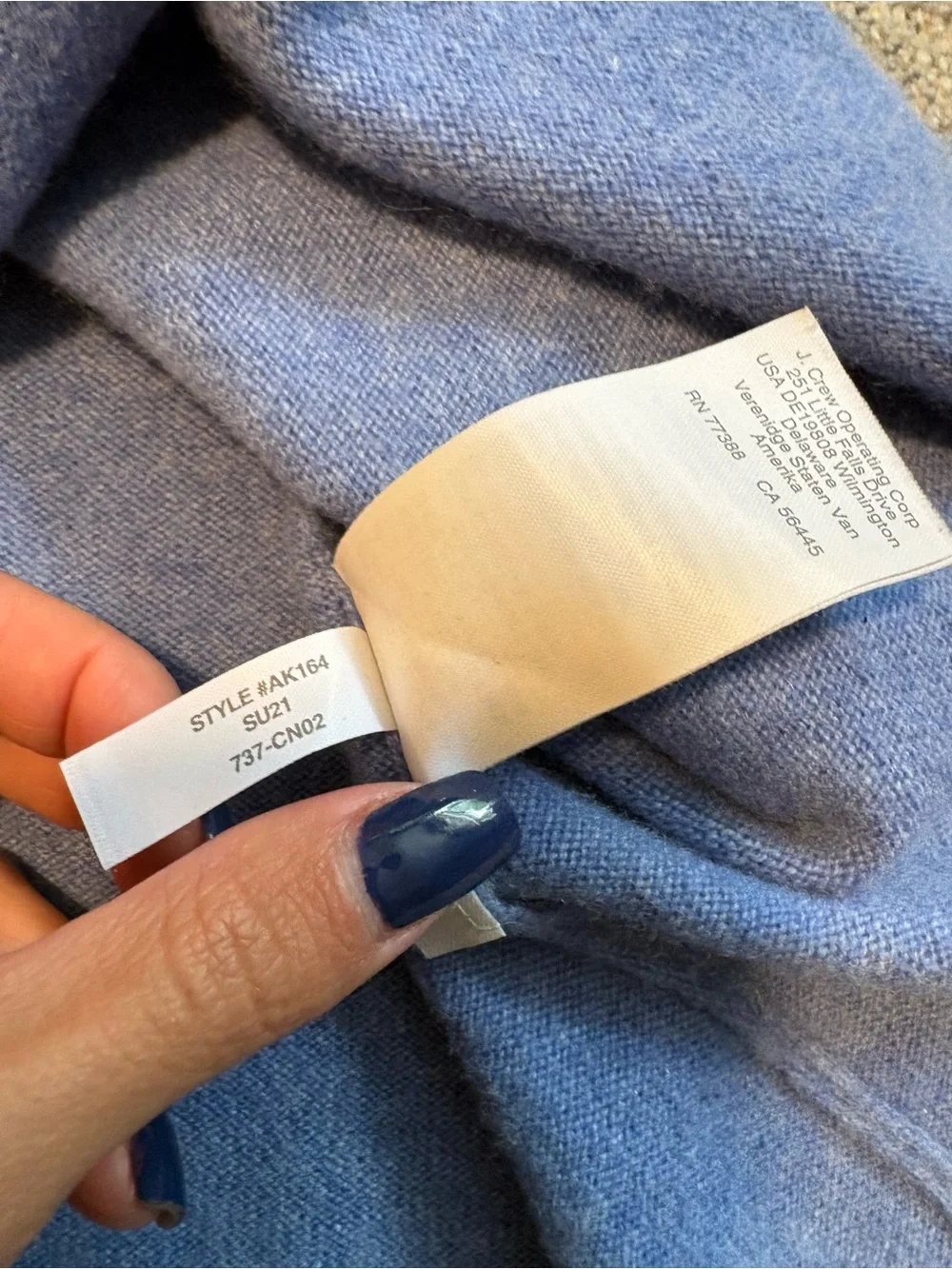 J. Crew questions leave